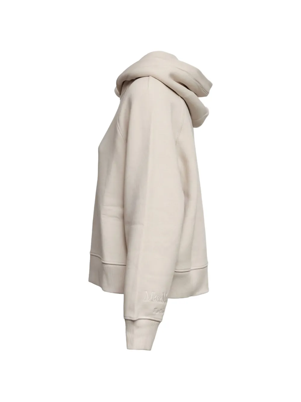 'S Max Mara Hoodie met logodetail Beige