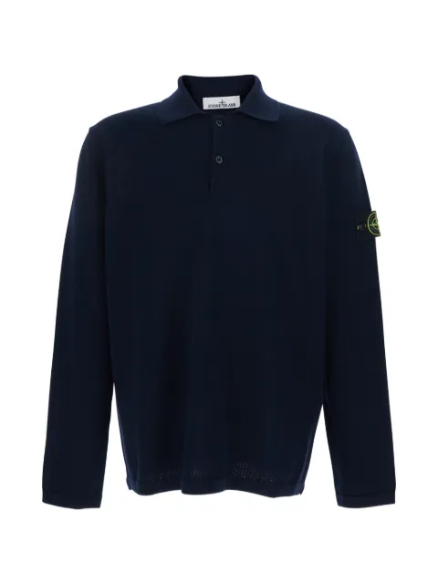 Stone Island 5100024 micro-stitch soft organic cotton polo shirt