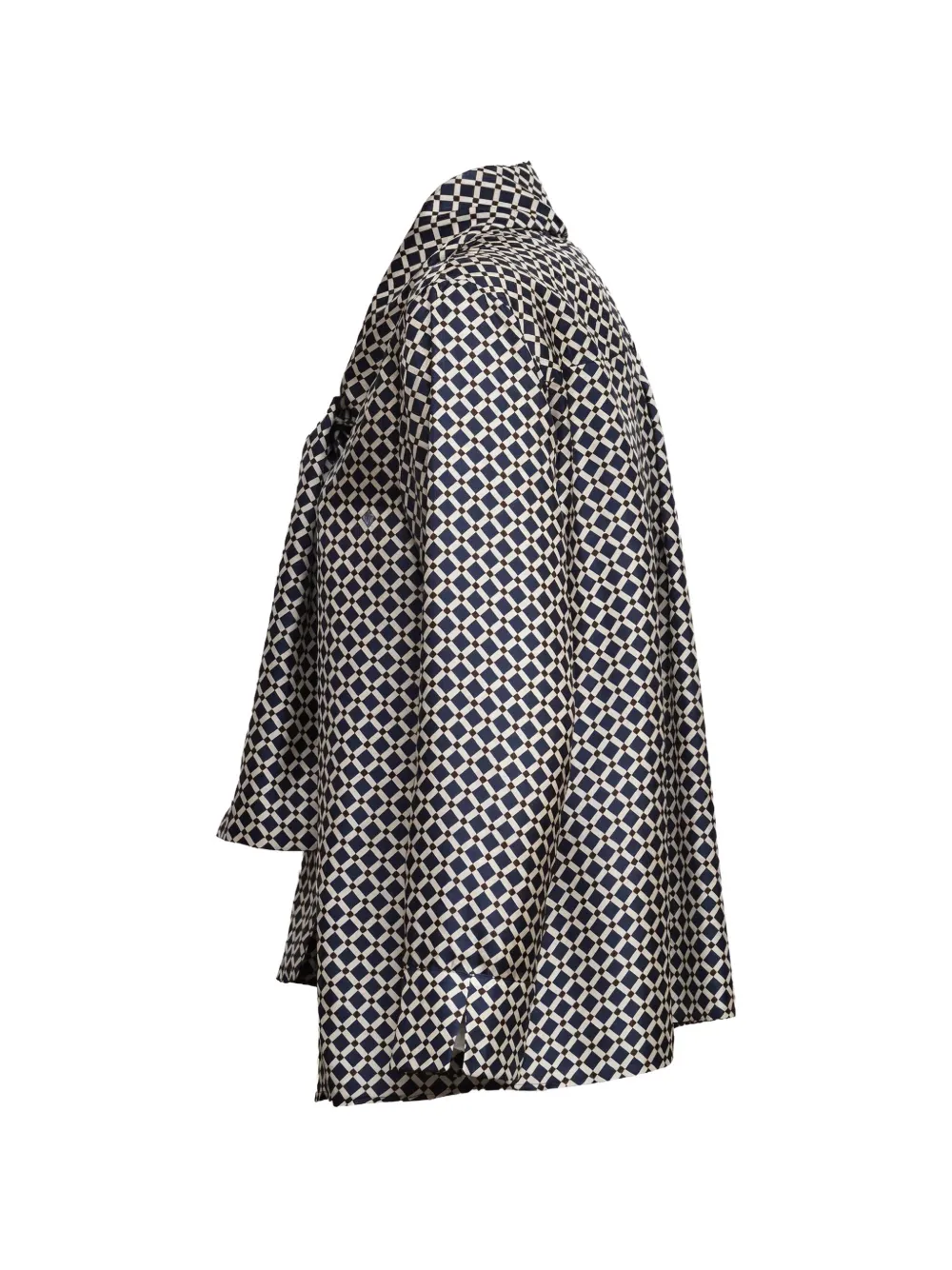  's Max Mara Vittoria Geometric-print Shirt - Blue 