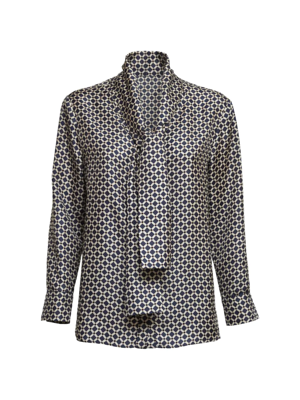 'S Max Mara Vittoria geometric-print shirt - Blau