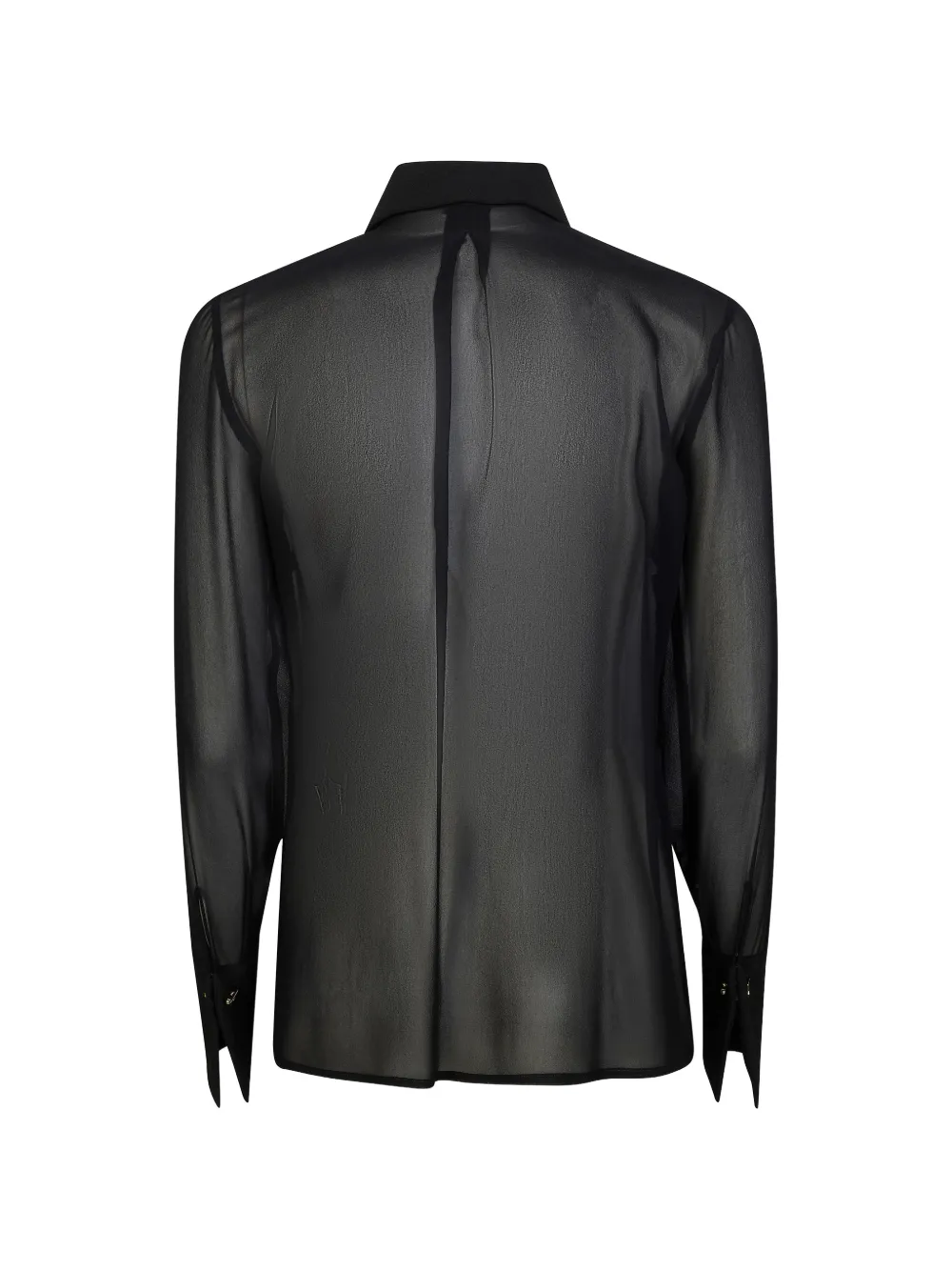 Elisabetta Franchi tie shirt - Zwart