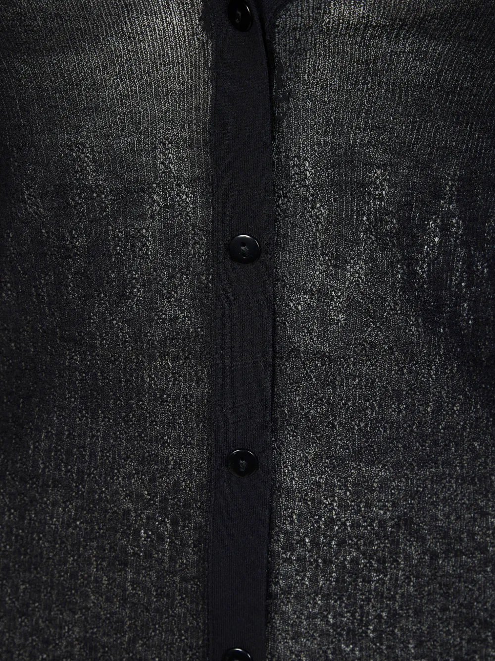 Victoria Beckham Geribbeld vest Zwart