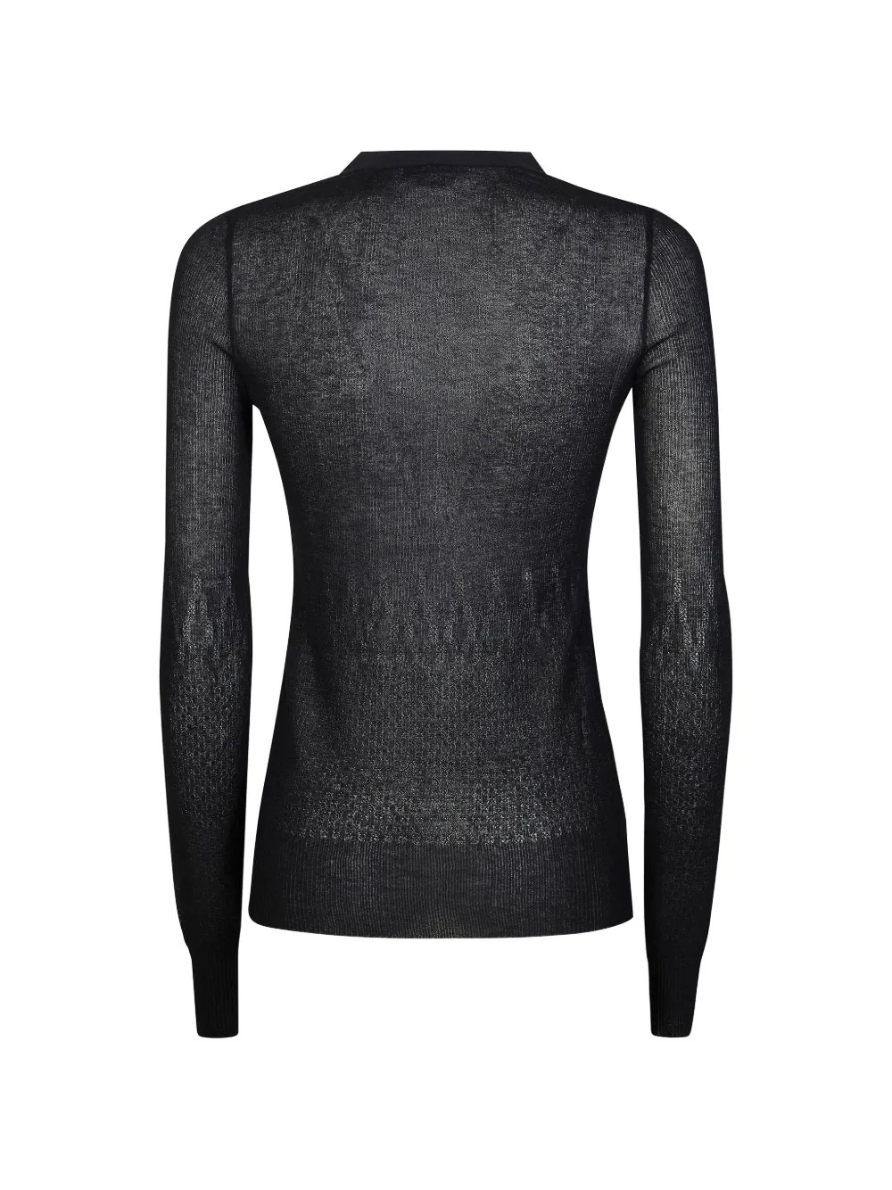 Victoria Beckham Geribbeld vest Zwart