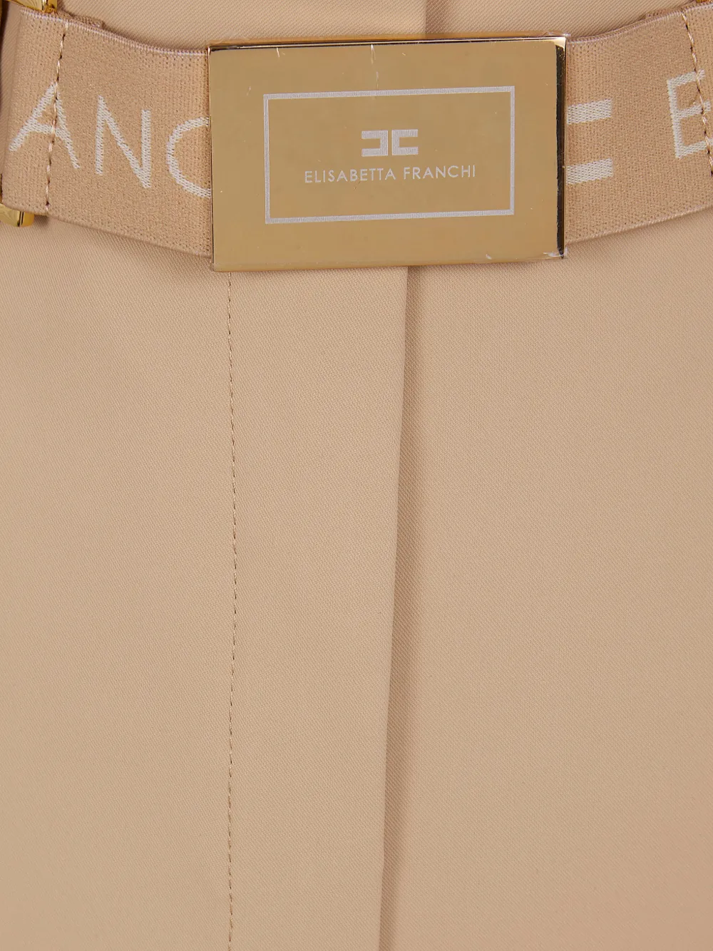 Elisabetta Franchi Broek met zak Beige