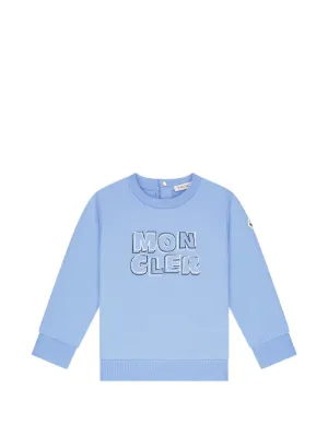 【12Y】モンクレールアンファン☆ロゴスウェットシャツ♪ Moncler Enfant ロゴ スウェットシャツ | ニュートラル | FARFETCH JP