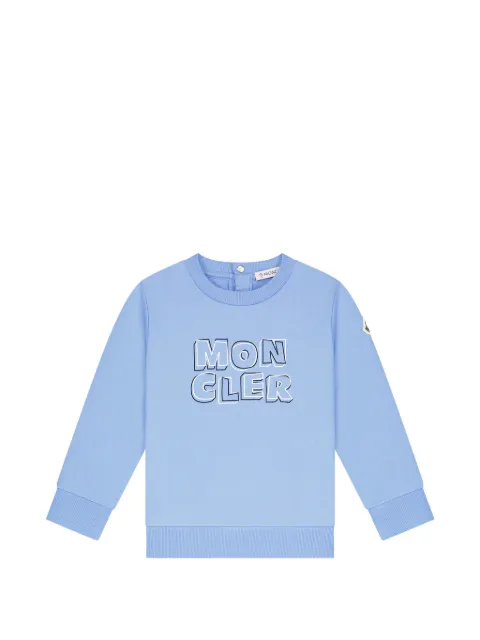 Moncler Enfant sweat à logo imprimé