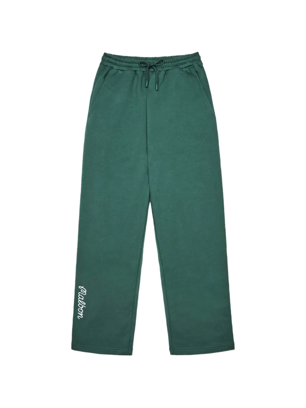 Malbon Golf Bon script track pants - Verde