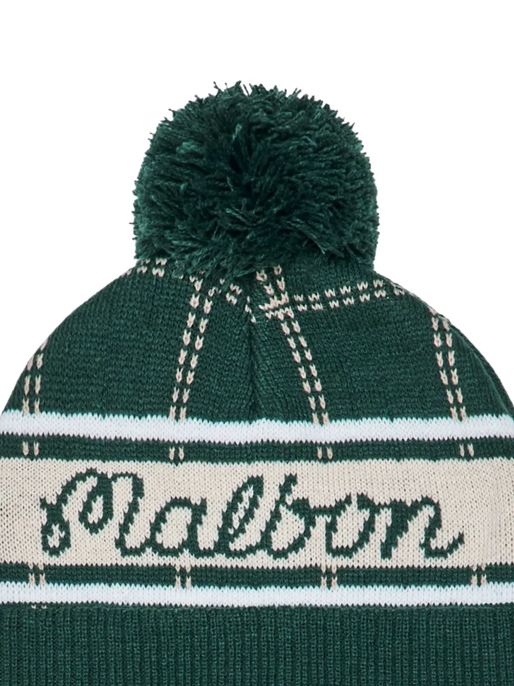 Malbon Golf Holden Pom beanie - Groen