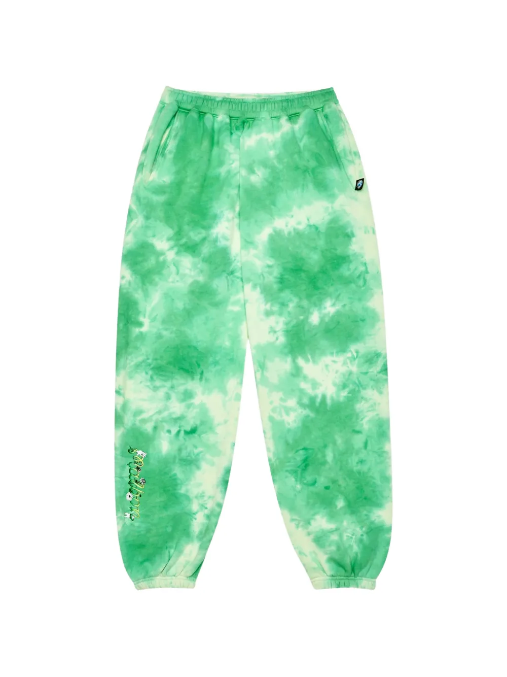 Malbon Golf x Grateful Dead Clubhouse tie-dye performance trousers - Verde