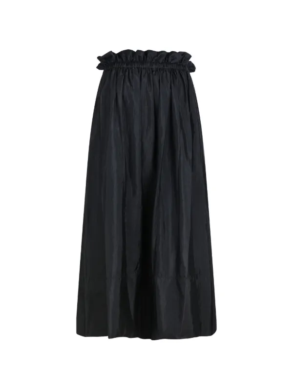 JIL SANDER 近年 ジルサンダー プリーツスカート ブラック 32 JIL