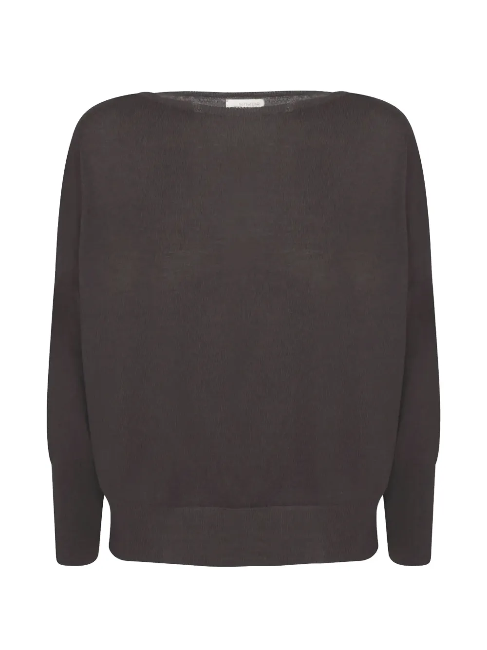Zanone boat-neck sweater - Marrone