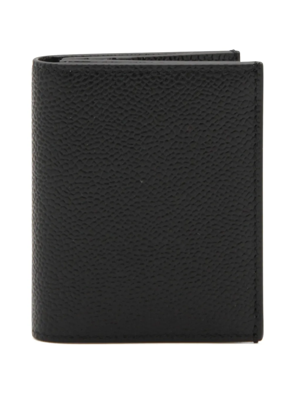 Thom Browne grained wallet - Nero