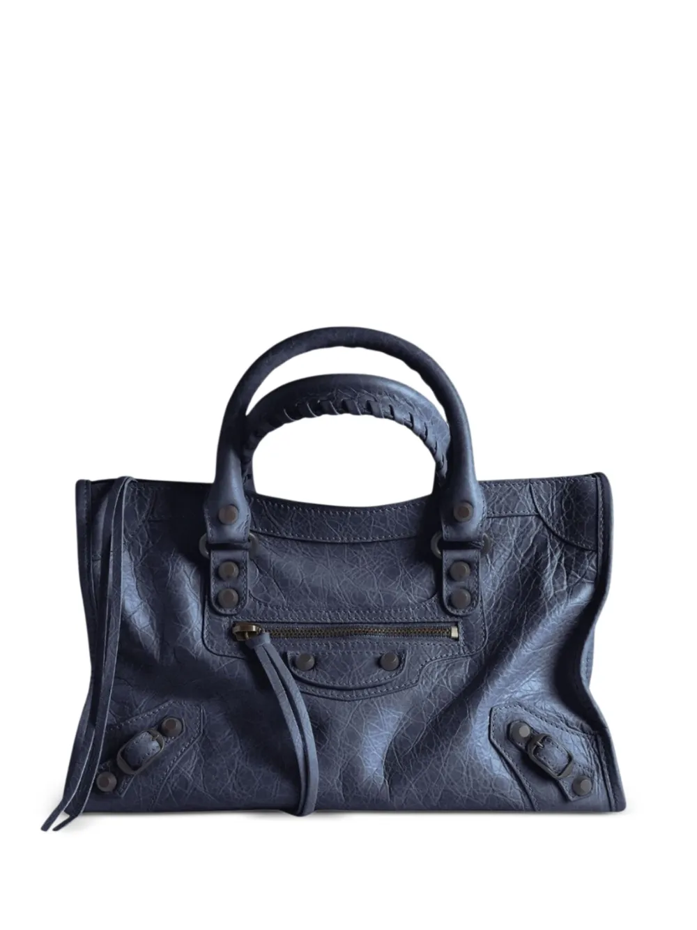 Balenciaga zip le city bag - Blue