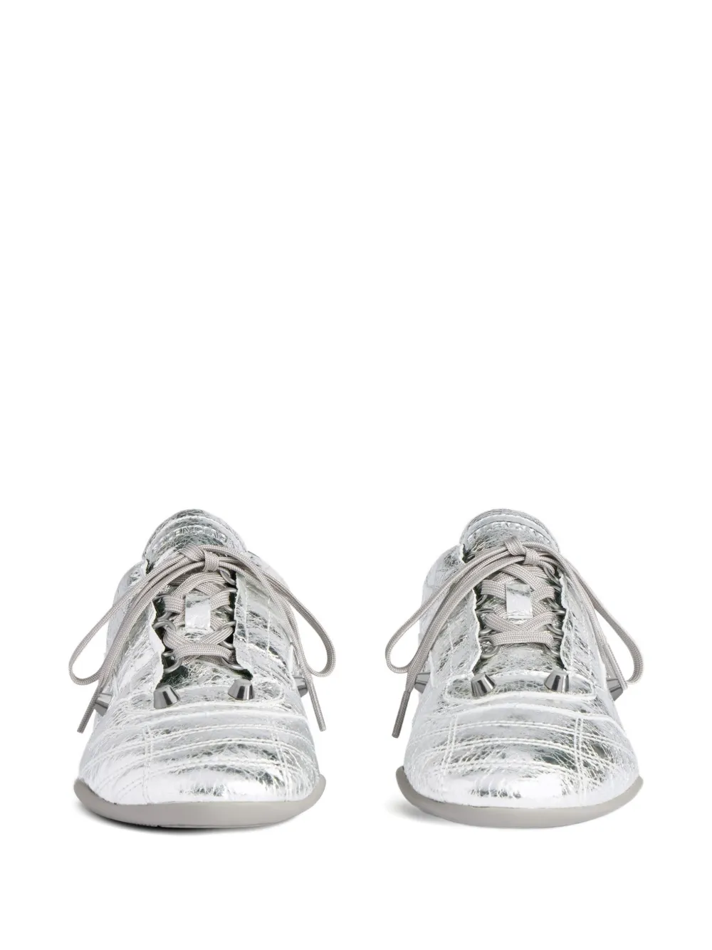 Balenciaga City lace-up sneakers Zilver