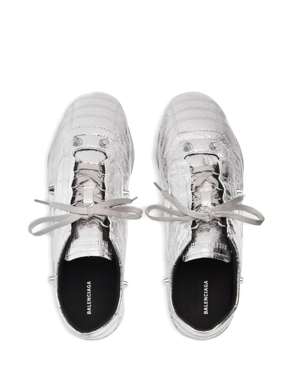 Balenciaga City lace-up sneakers Zilver