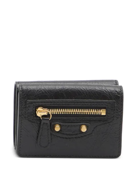 Balenciaga mini City zip wallet