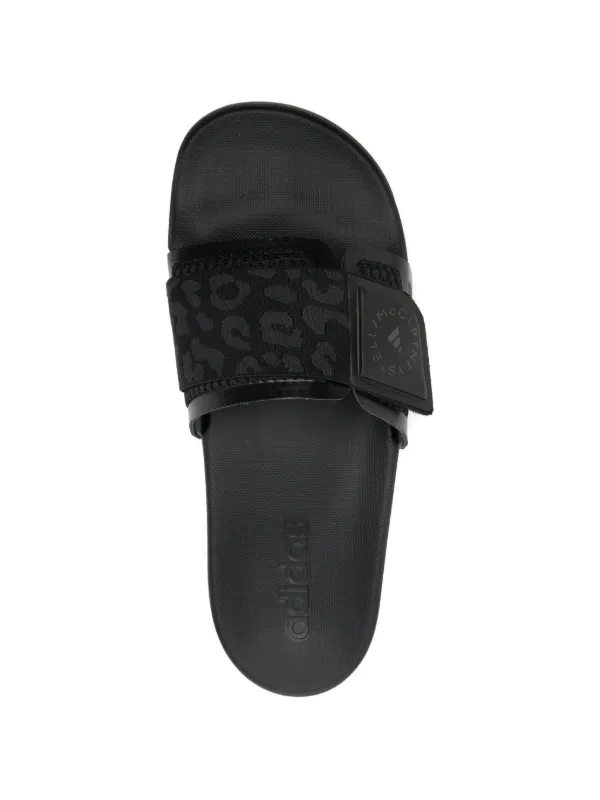 Adidas By Stella McCartney タッチストラップ サンダル | ブラック