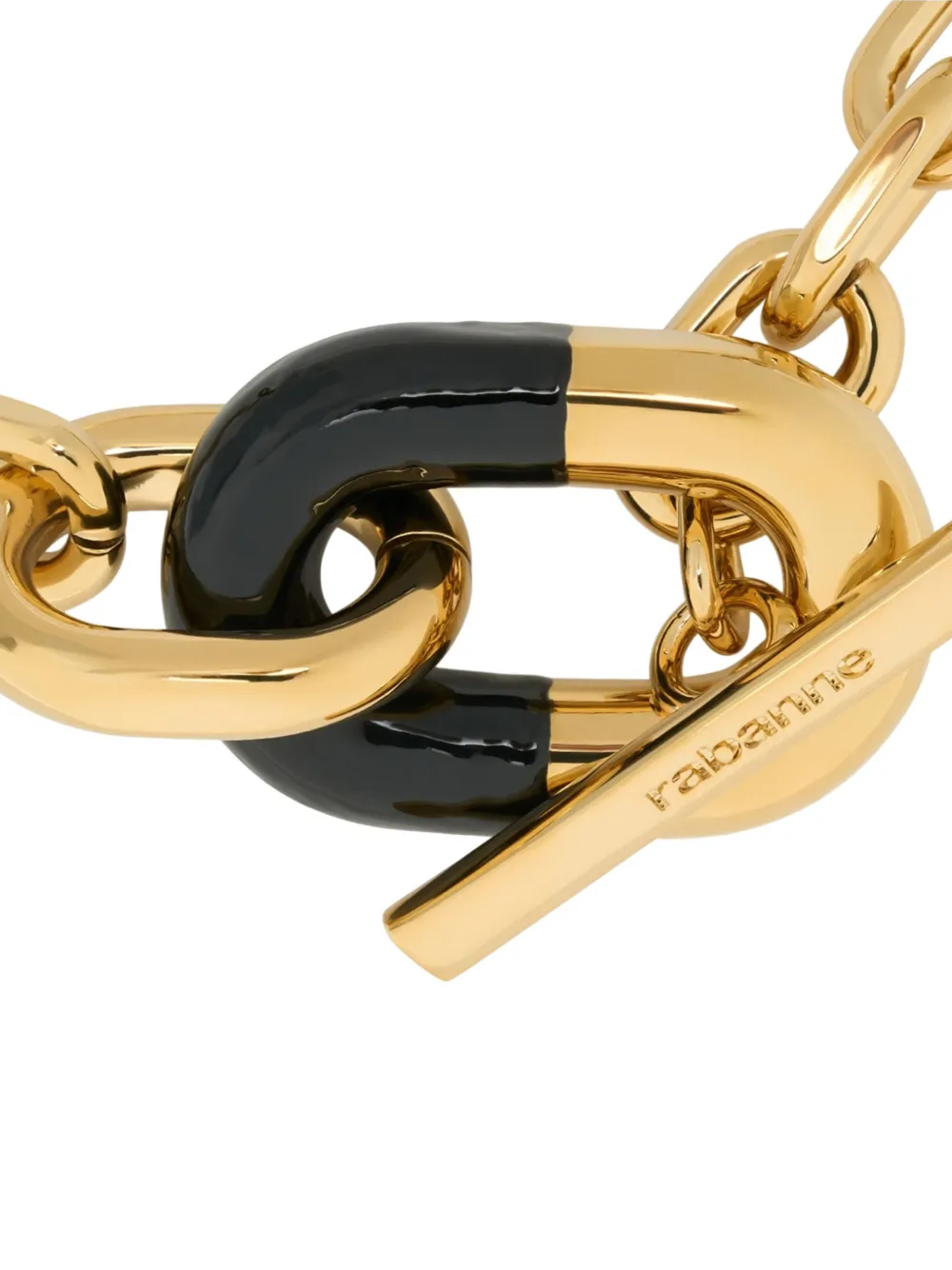 Rabanne chain-link bracelet - Goud