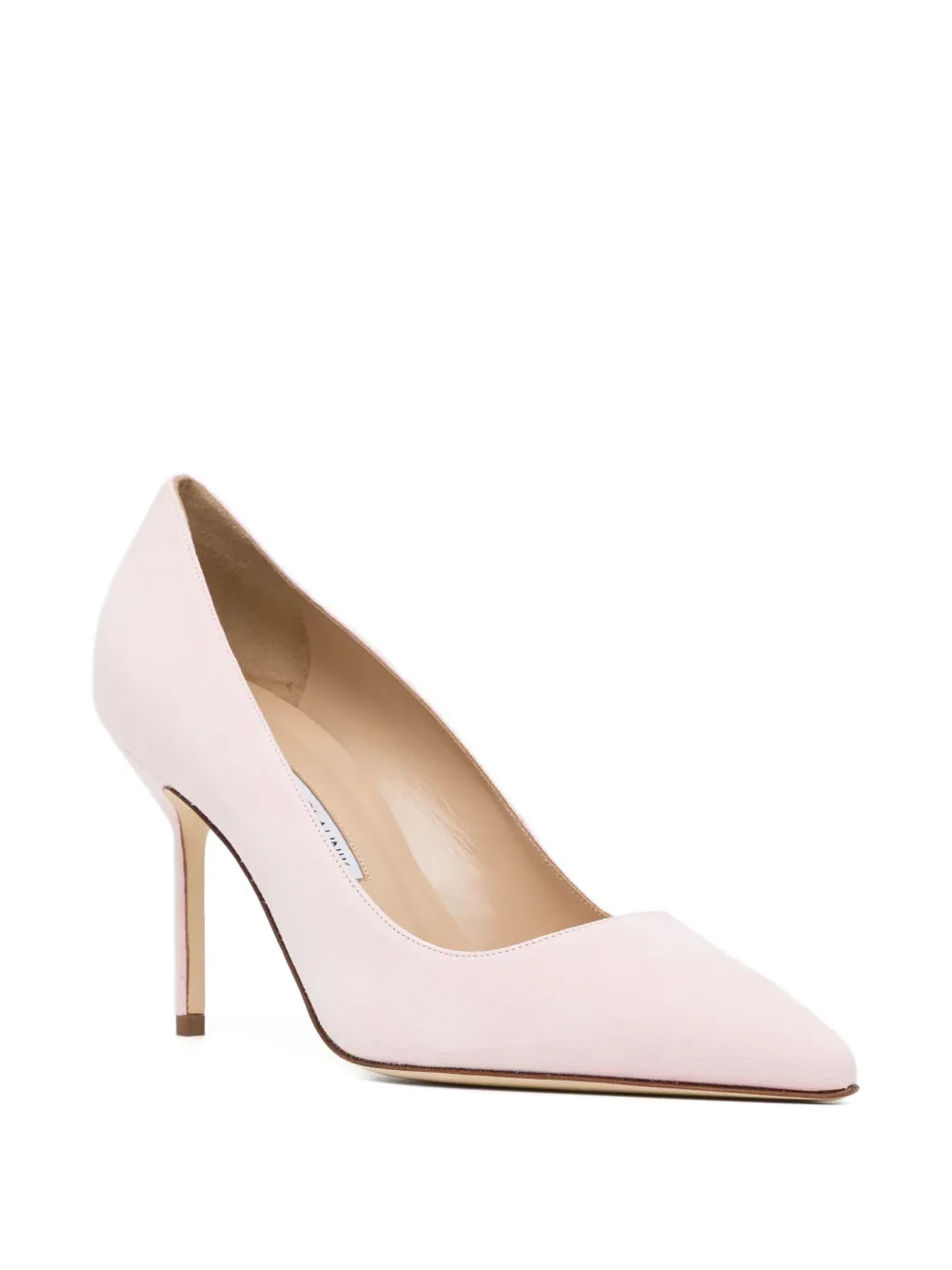 Manolo Blahnik 90mm BB 90 pumps Roze