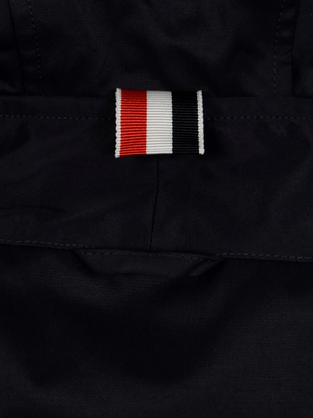 Thom Browne Jack met capuchon Blauw