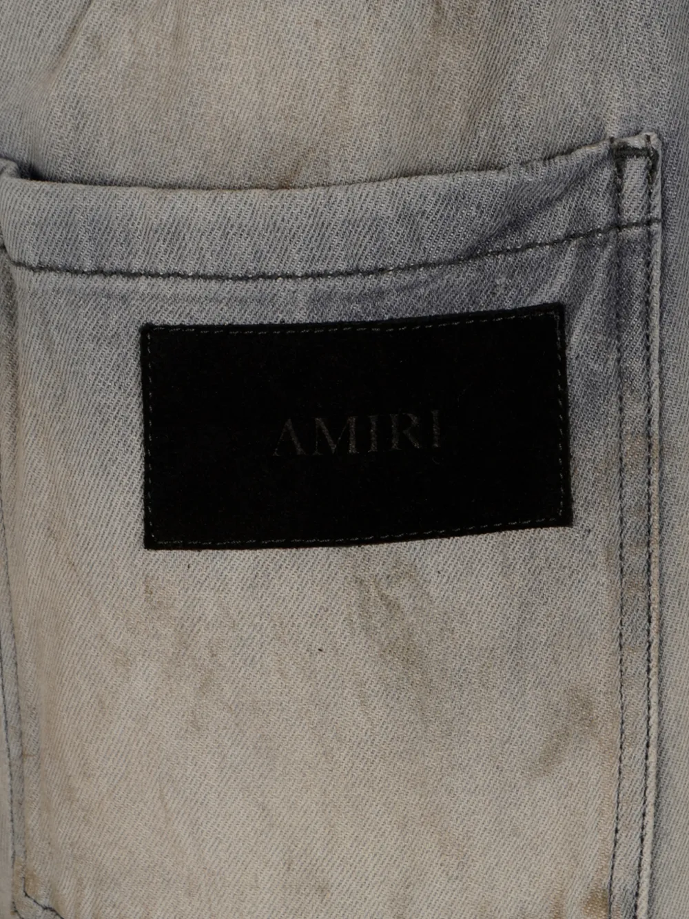  Amiri Drawstring Trousers - Grey 