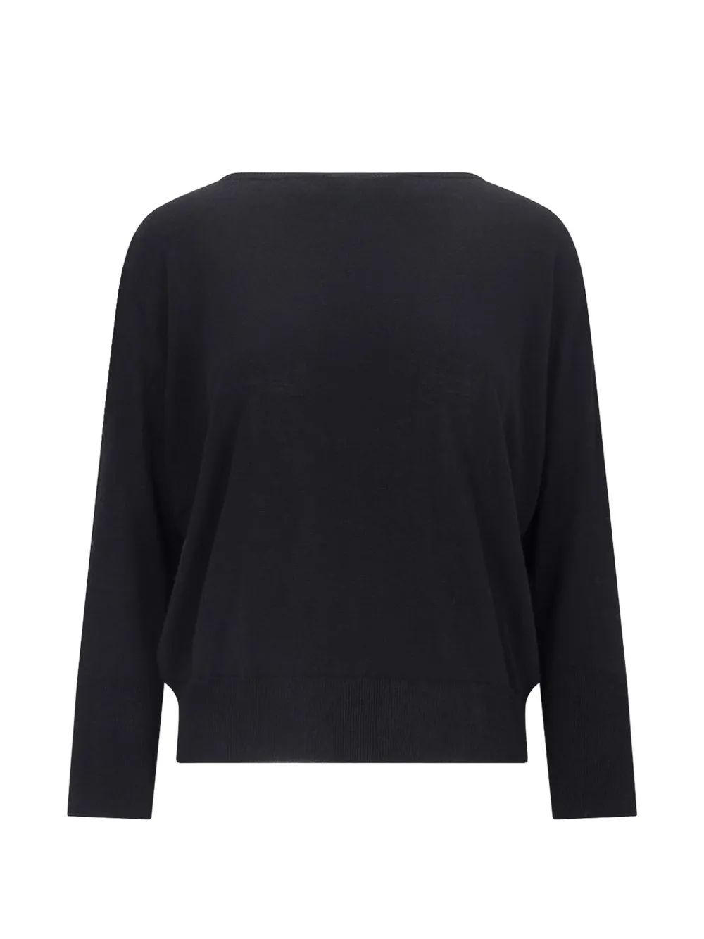 Zanone boat-neck top - Nero