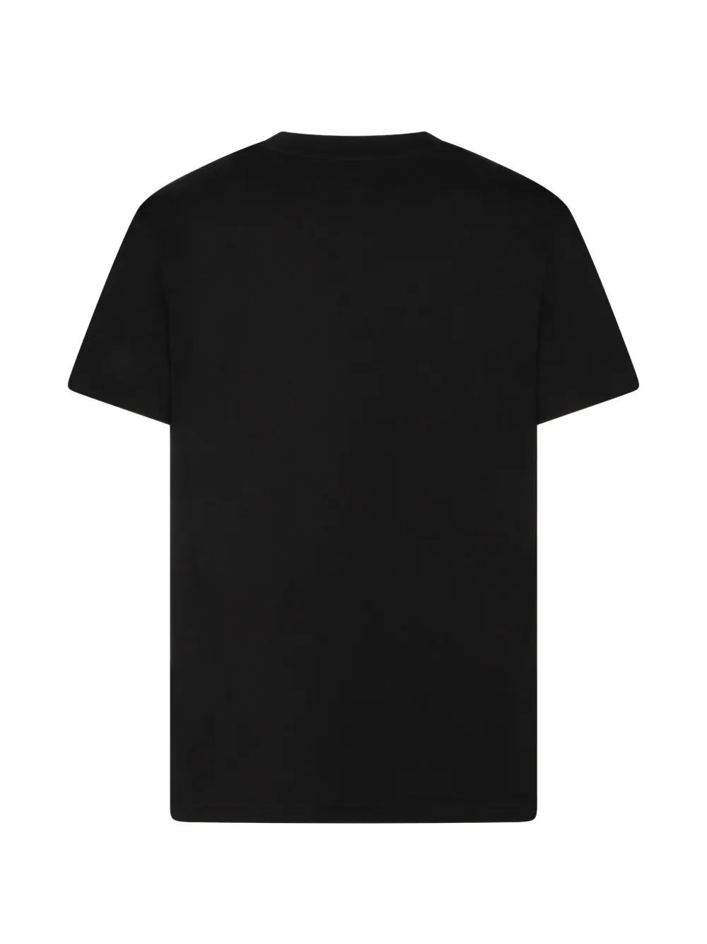 Moschino logo T-shirt - Zwart