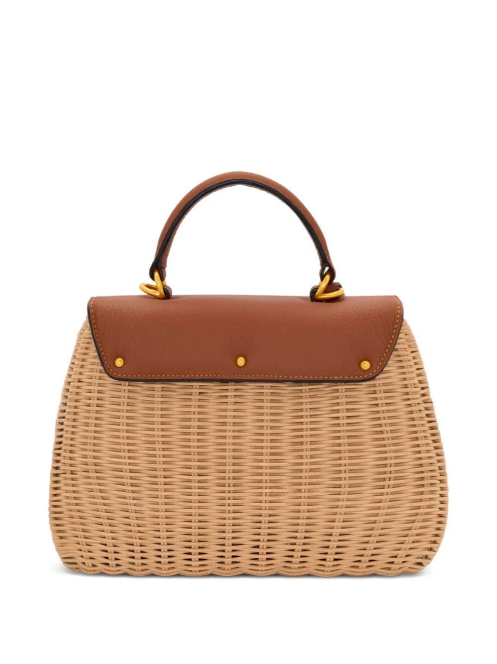  Oscar De La Renta Poppy Tote Bag - Neutrals 