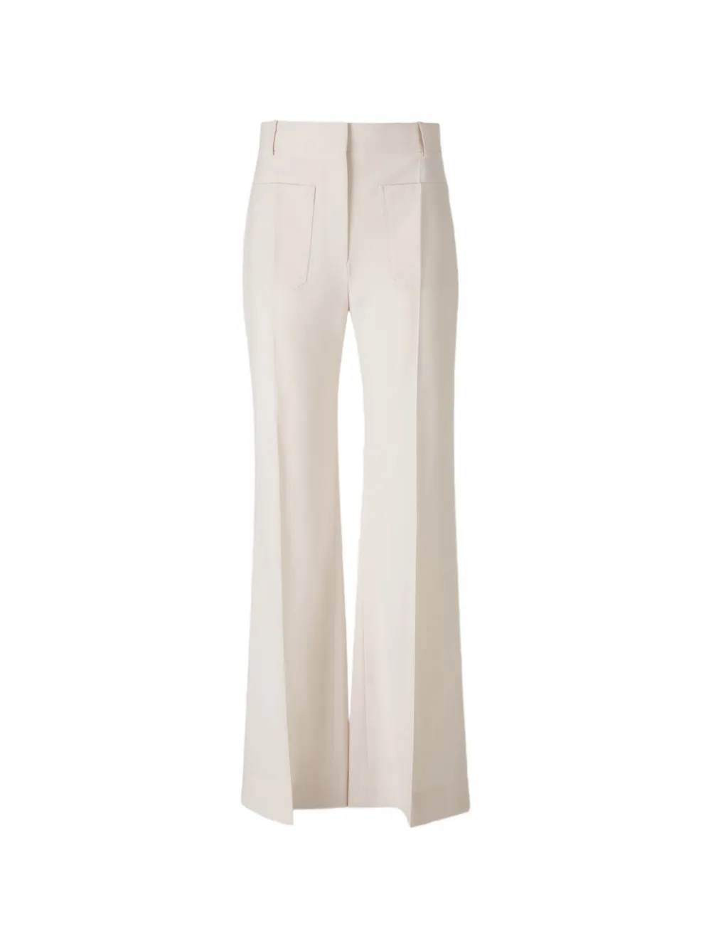 Victoria Beckham patch-pockets trousers - Toni neutri