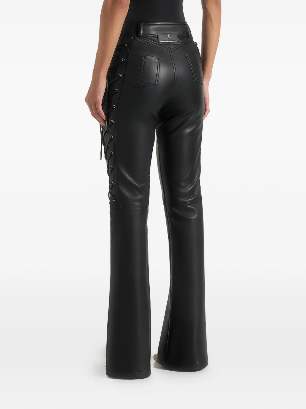 Ambre Lace-Up Flared Trousers