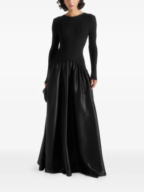 Manière De Voir Adeline panelled maxi dress