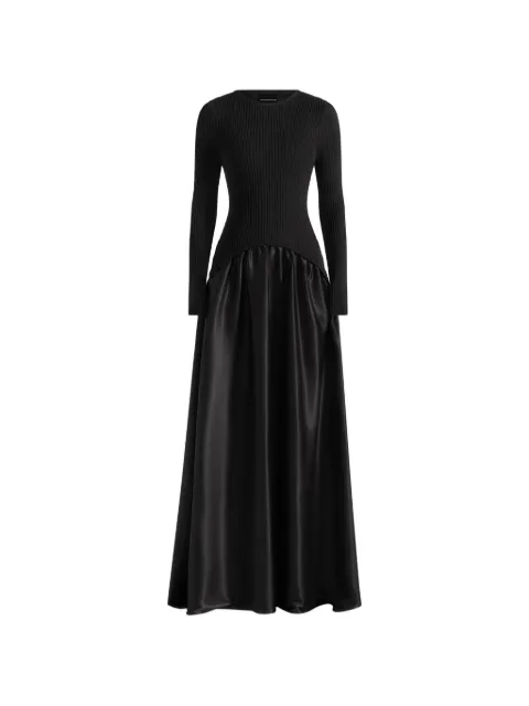 Manière De Voir Adeline maxi-jurk met vlakken