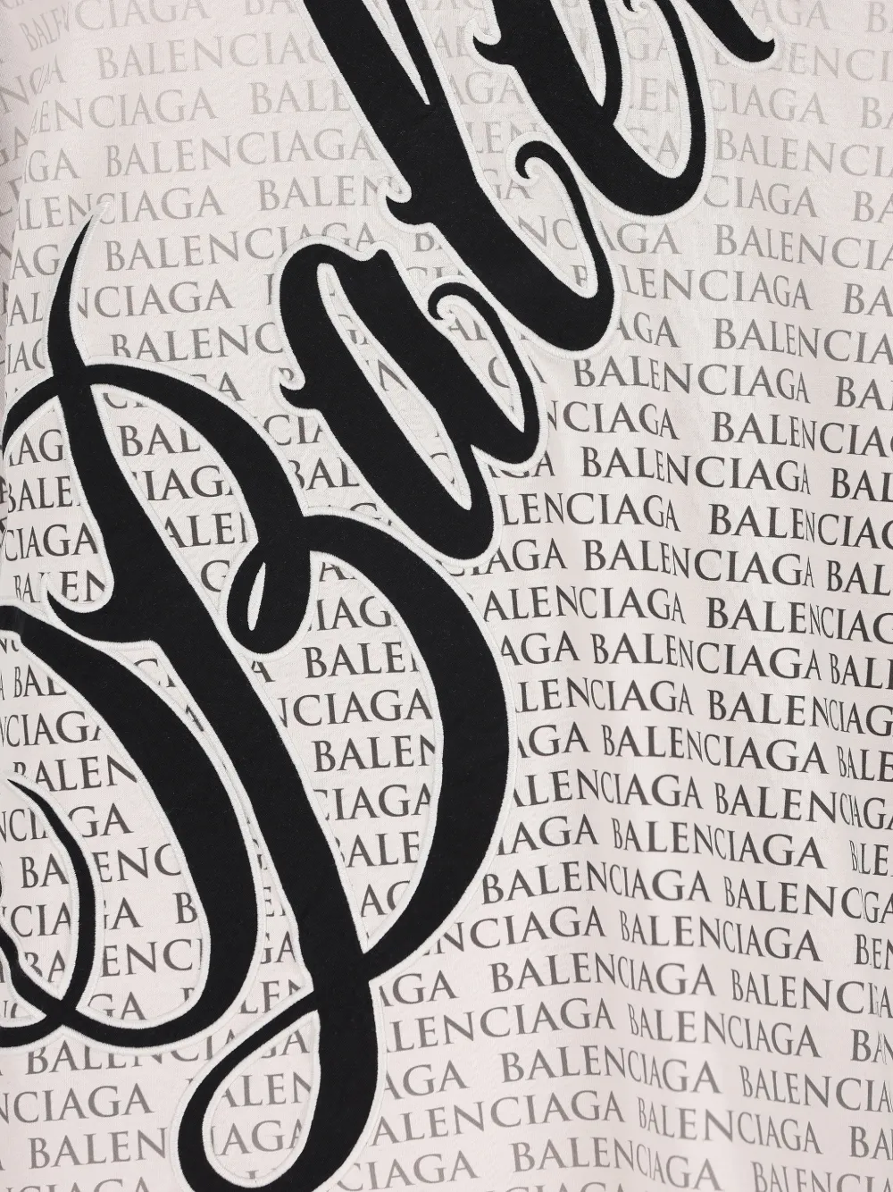 Balenciaga T-shirt met logo Wit