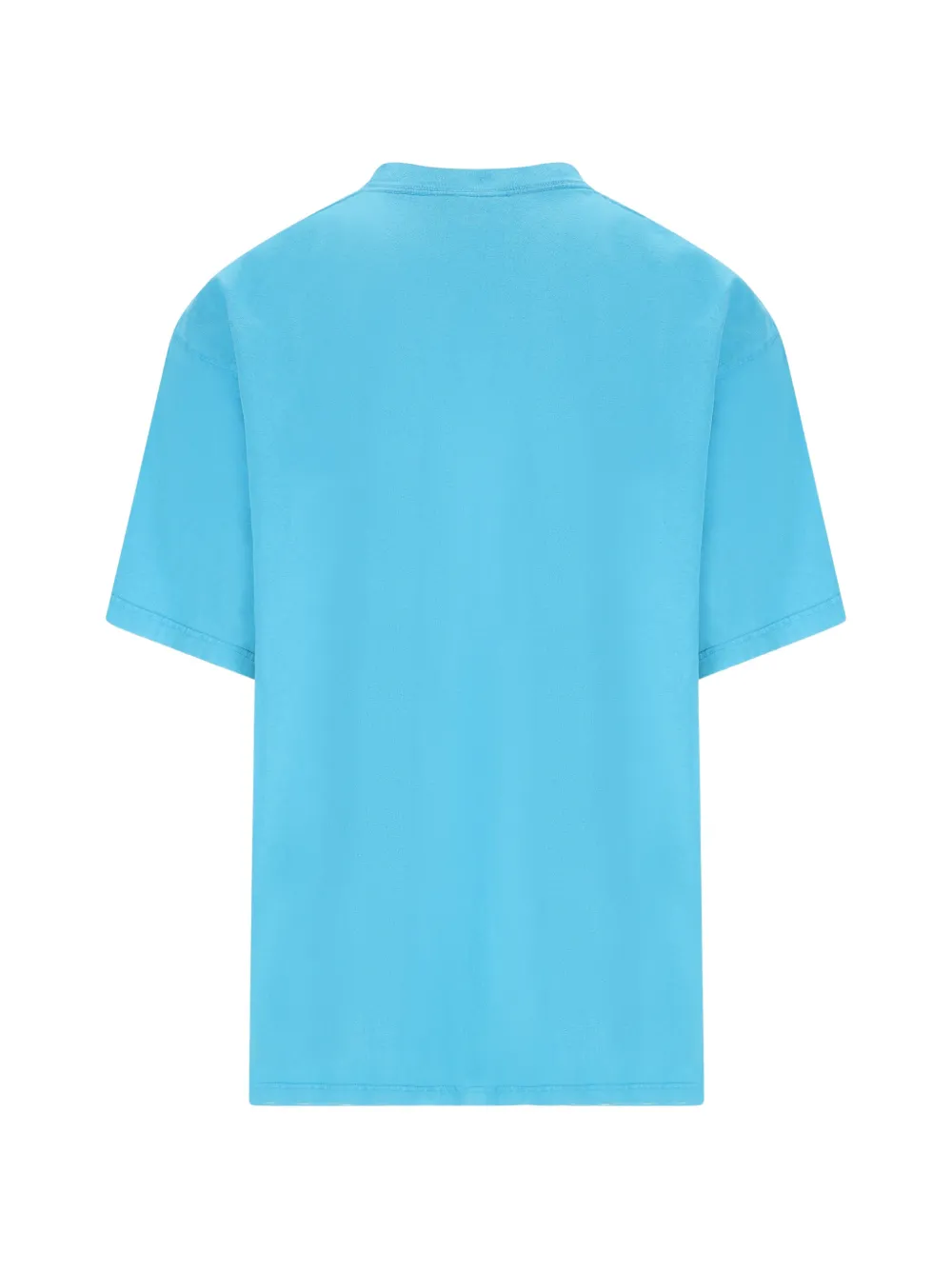 Balenciaga embroidered T-shirt - Blauw