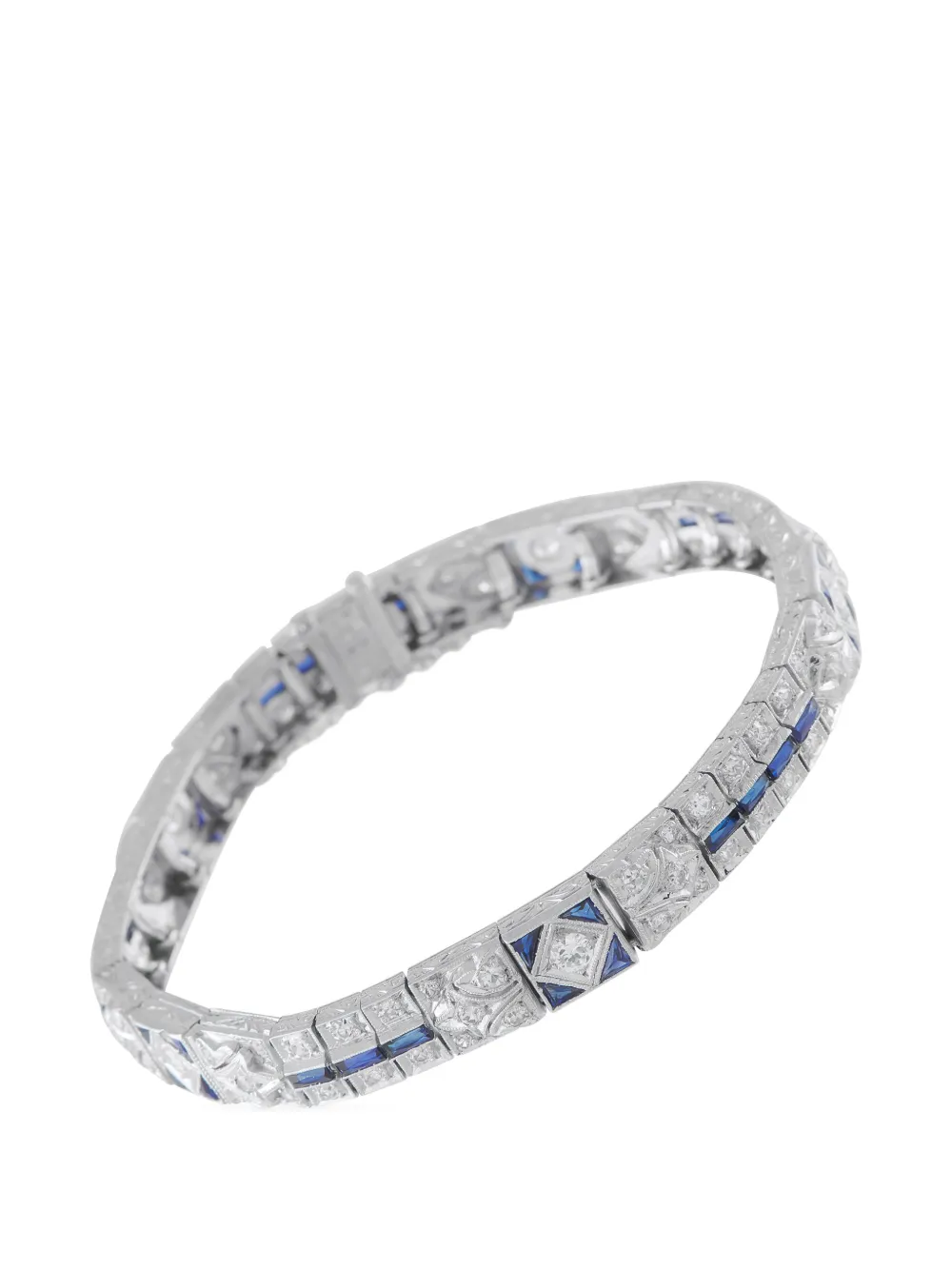 LB Exclusive diamond and sapphire bracelet - Argento