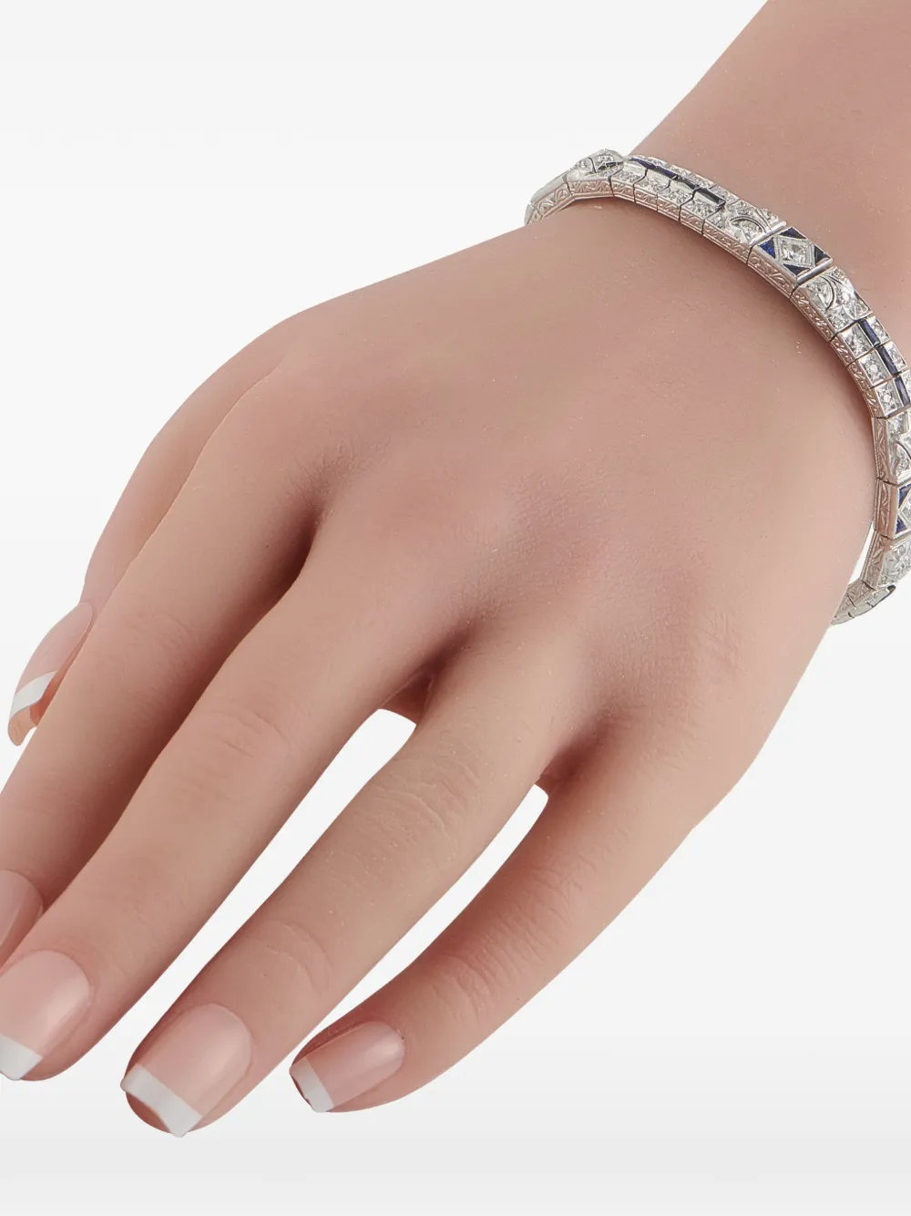 LB Exclusive diamond and sapphire bracelet - Argento