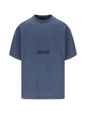 Balenciaga スタープリント Tシャツ | ブルー | FARFETCH JP