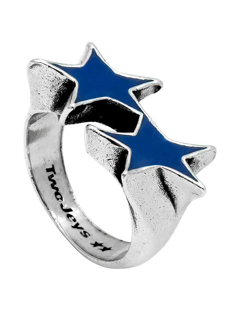 Twojeys Star Ring In Metallic