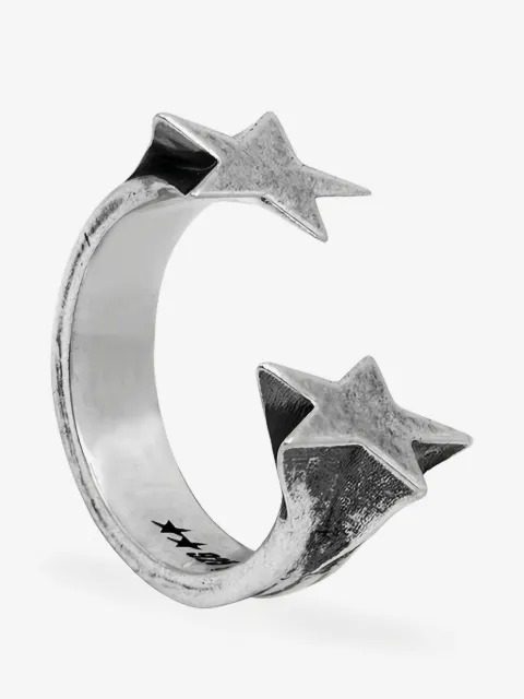 TWOJEYS anillo de estrella en plata de ley