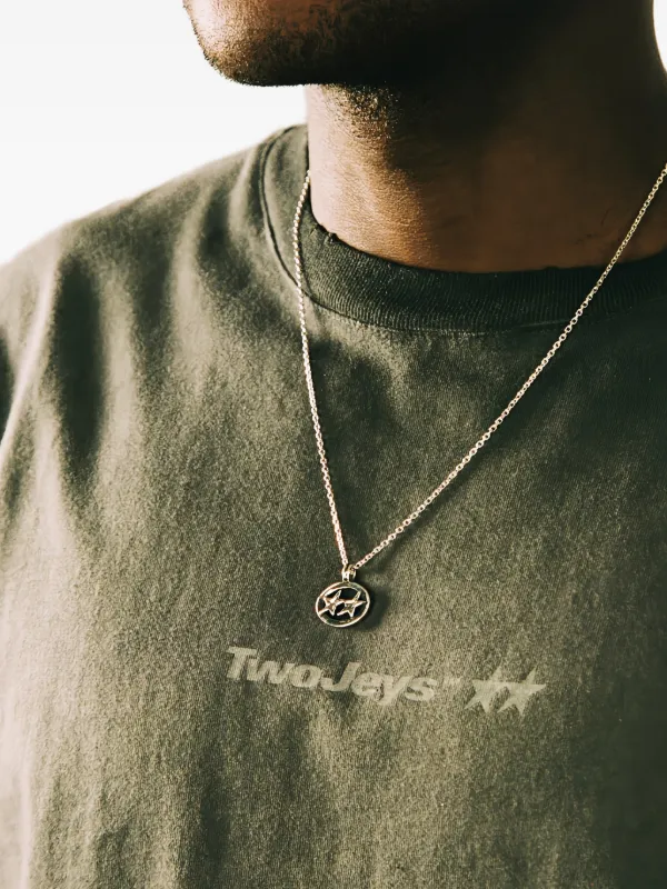TWOJEYS スター オーバル ネックレス スターリングシルバー | シルバー
