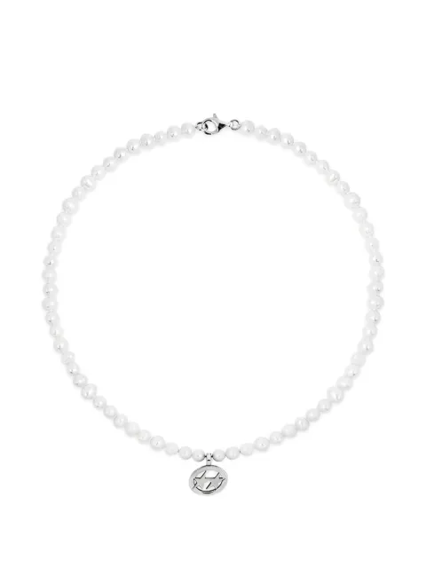 TWOJEYS round pearl pendant necklace