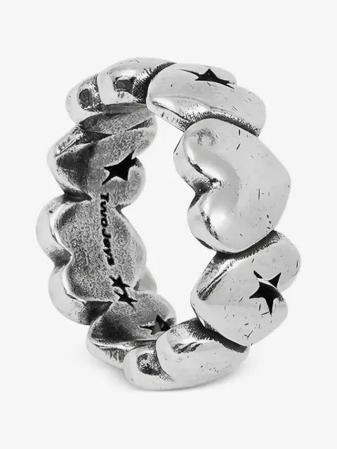 TWOJEYS heart star ring