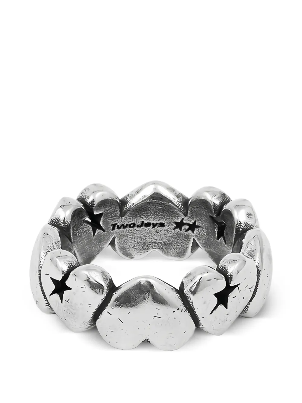 Heart Star Ring