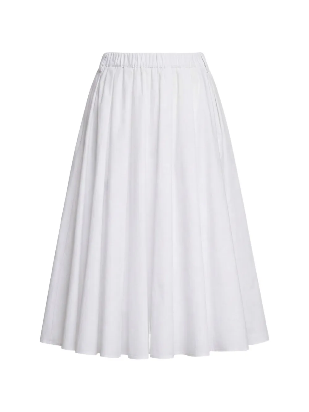 N&ordm;21 pleated A-line skirt - Wit