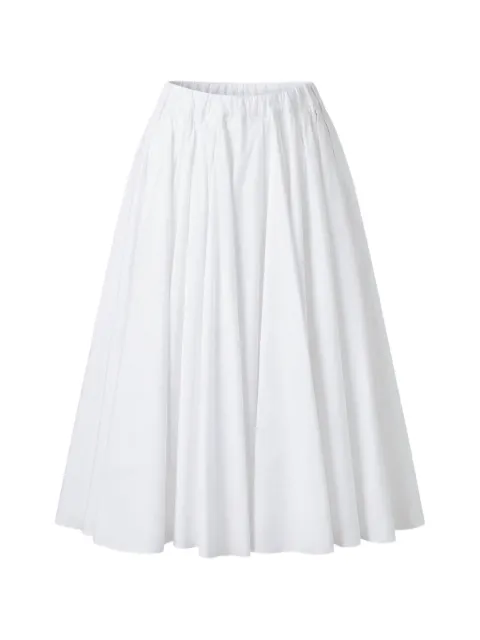 Nº21 pleated A-line skirt