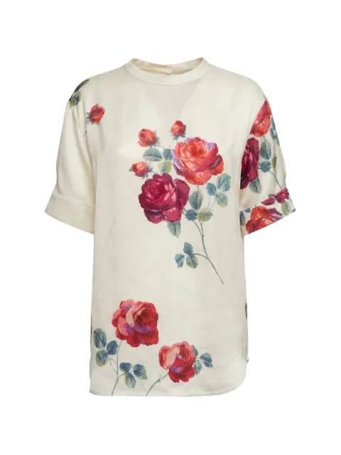 Nº21 blusa con estampado floral