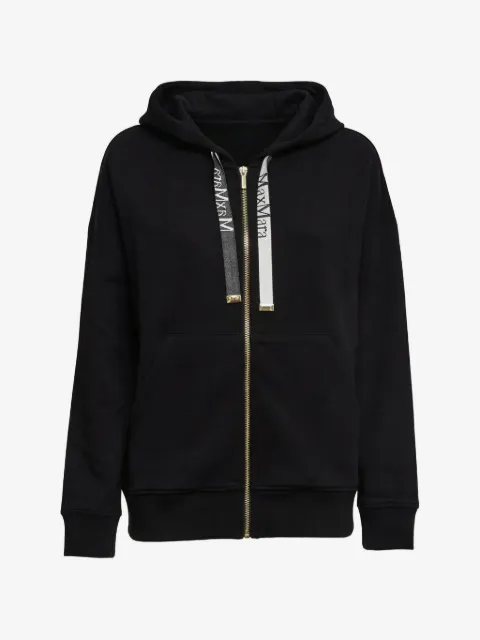 'S Max Mara hoodie à fermeture zippée