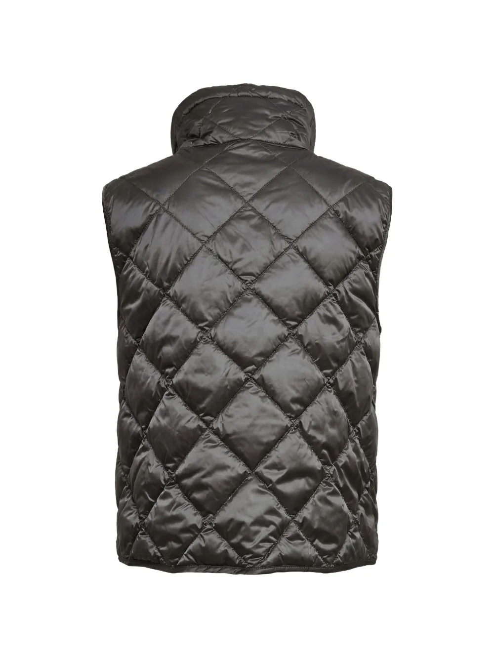  Max Mara Chaleco Con Acolchado De Rombos - Negro 