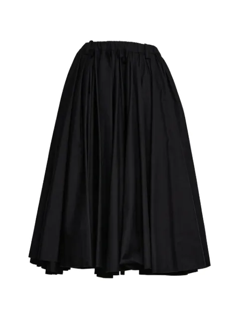 Nº21 pleated midi skirt