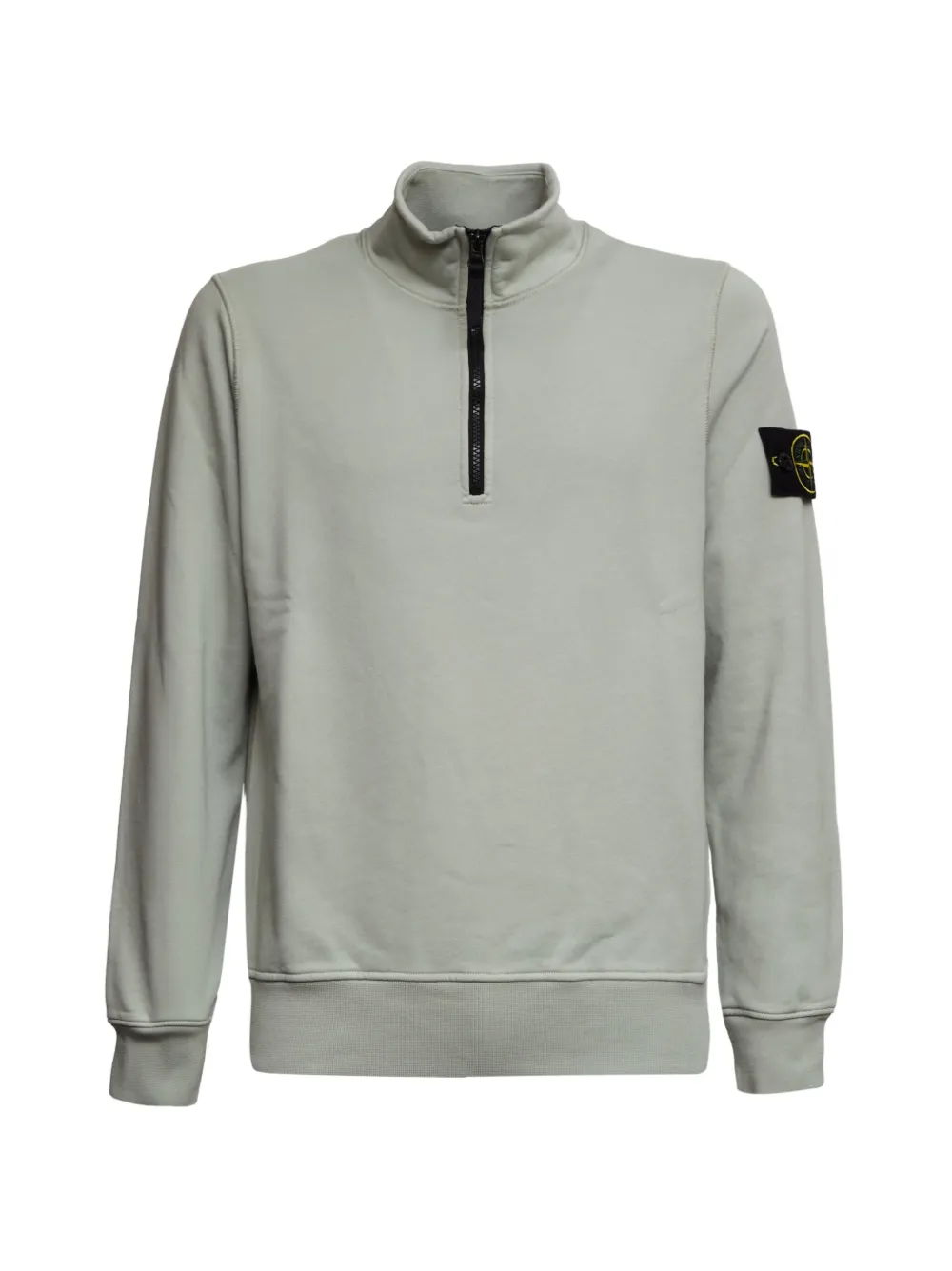 Stone Island zip fleece sweater - Grau
